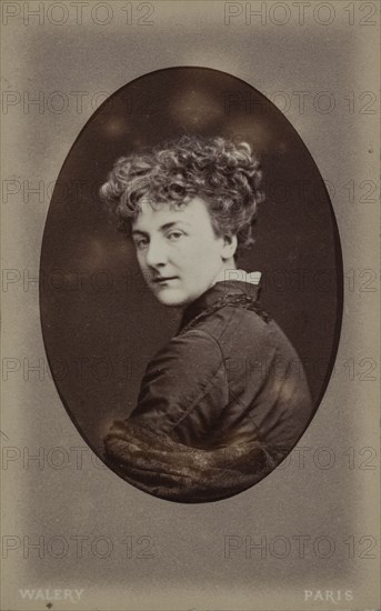 Portrait of Jane Dieulafoy (1851-1916), c. 1890. Creator: Ostroróg (Waléry), Stanislaw Julian Ignacy (1863-1929).