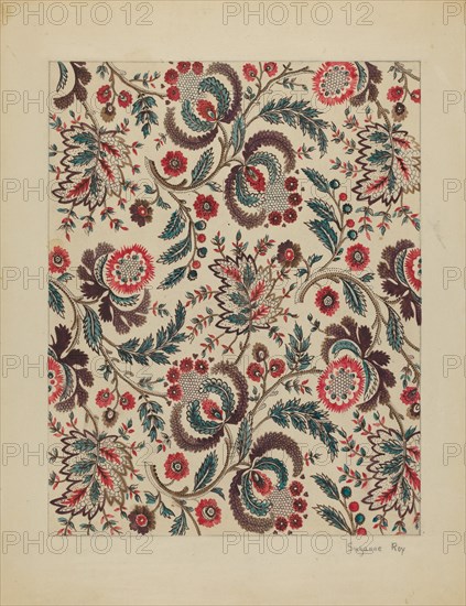 Chintz, c. 1936. Creator: Suzanne Roy.