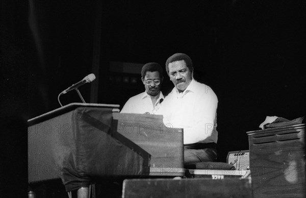 Jimmy Smith and Terry Evans, Lewisham Jazz Festival, London, Oct 1986. Creator: Brian O'Connor.