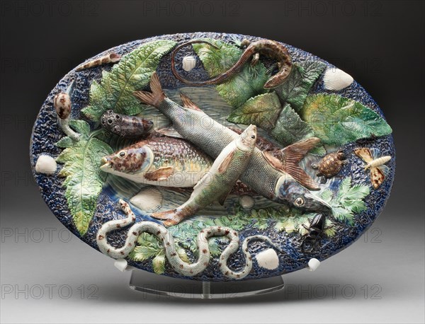 Oval Dish, Paris, Mid 19th century. Creator: Unknown.