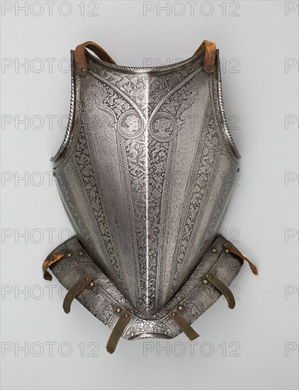 Breastplate, Milan, 1570-80. Creator: Unknown.