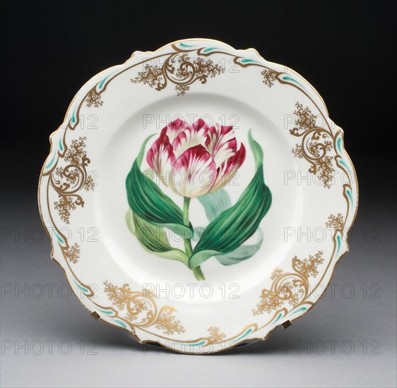 Plate, Stoke on Trent, c. 1825. Creator: Spode Ceramic Works.