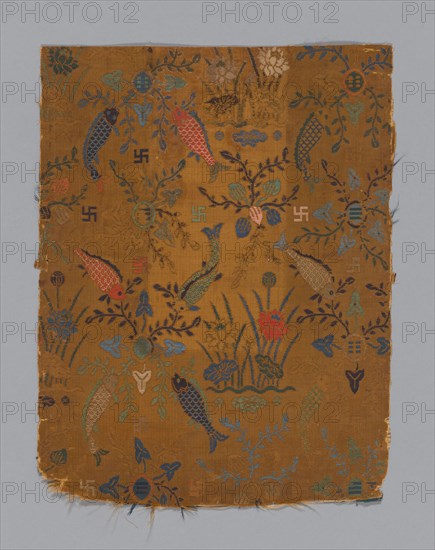 Fragment, China, 17th/18th century. Creator: Unknown.