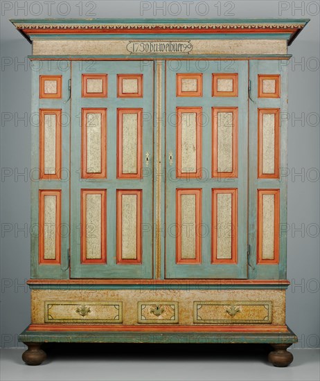 Schrank, c. 1790. Creator: Unknown.