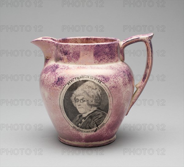 Jug, c. 1825. Creator: Unknown.