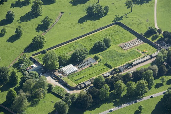 Froxfield Gardens, site of the 6th Duke of Bedford's kitchen garden, Woburn, Bedfordshire, 2018. Creator: Historic England.