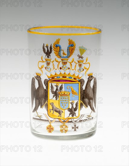 Armorial Beaker with the Bülow Family Crest, Berlin, 1821.