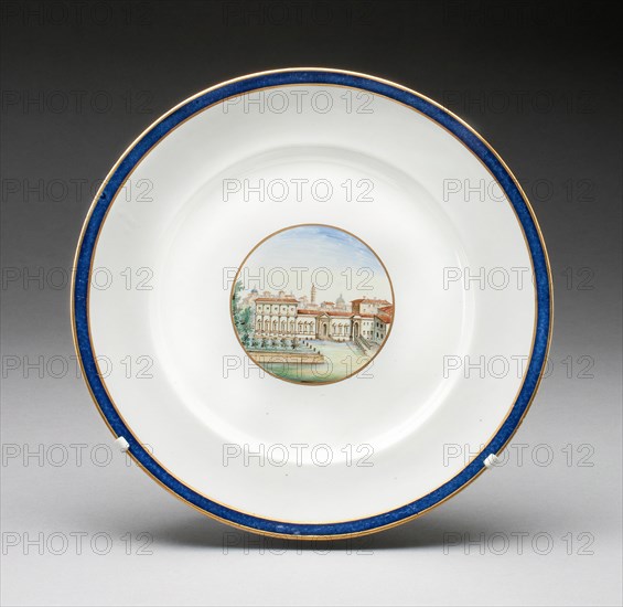 Plate, Naples, Early 19th century.