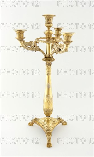 Four Light Candelabrum (one of a pair), Paris, 1809/19.