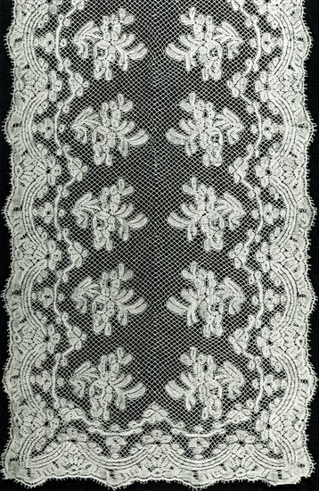 Scarf, Belgium, 1865/85.