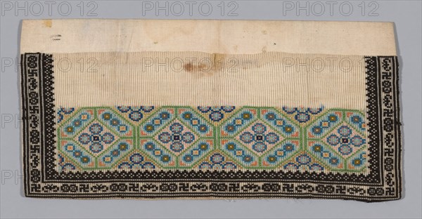 Trouser Band, China, Qing dynasty (1644-1911), 1875/1900.