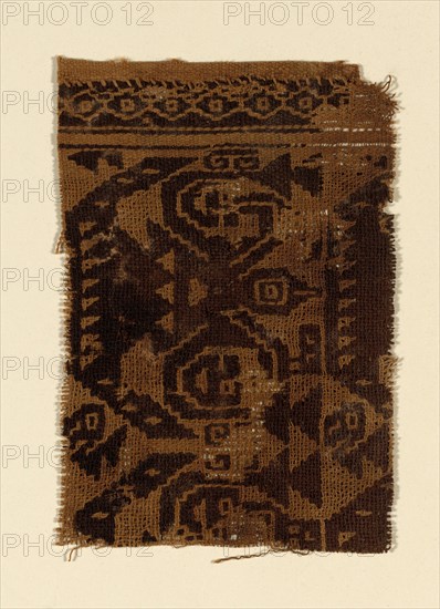 Fragment, Peru, 500 CE-800 CE.