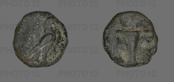 Coin Depicting an Eagle, about 320-250 BCE.