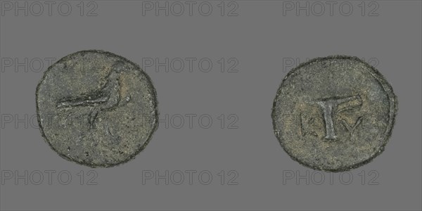 Coin Depicting an Eagle, about 320-250 BCE.