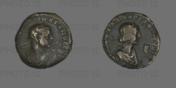 Tetradrachm (Coin) Portraying Emperor Aurelian, 270.