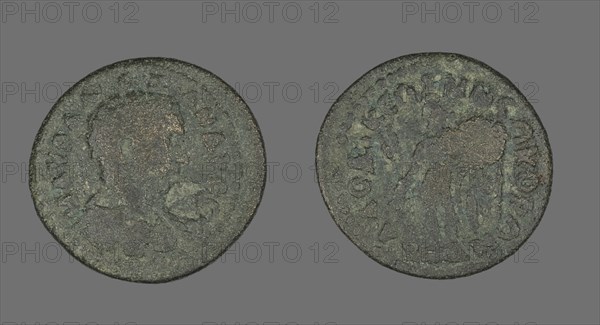 Coin Portraying the Emperor Severus Alexander, before 222.