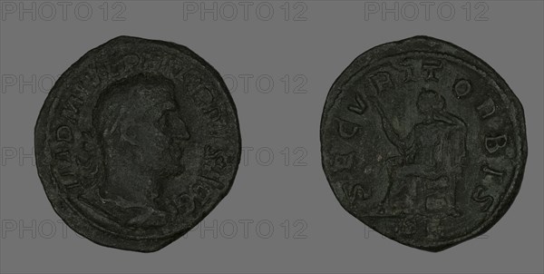 Sestertius (Coin) Portraying Philip the Arab, 244-249.