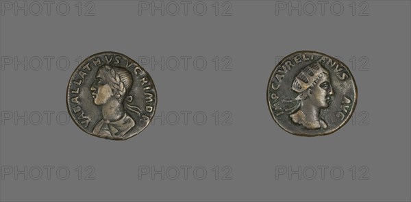 Coin Portraying King Vabalathus, 270-275.