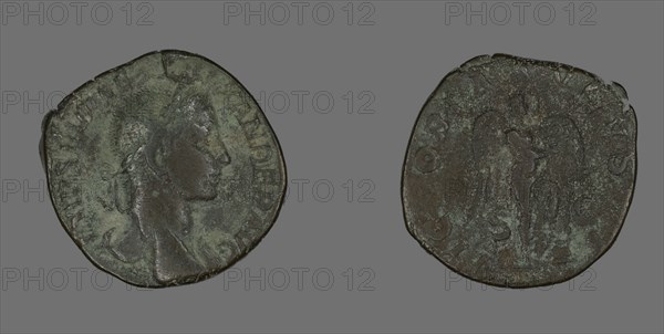 Sestertius (Coin) Portraying Emperor Severus Alexander, 230.