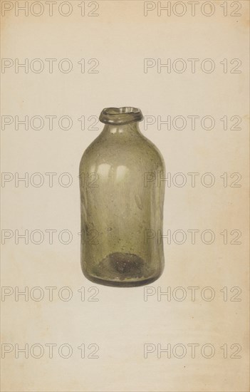 Shoe Blacking Bottle, c. 1939.