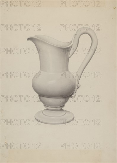 Pitcher, c. 1940.