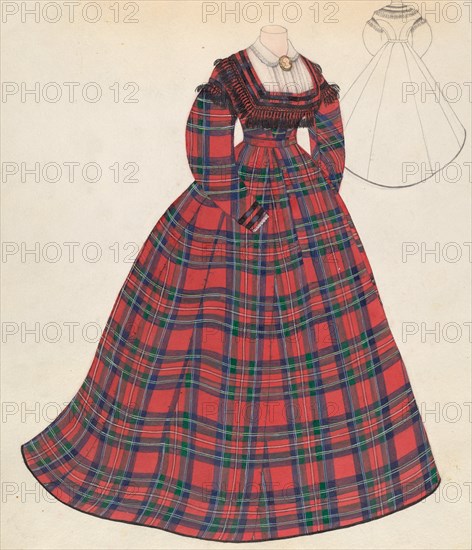 Dress, c. 1937.