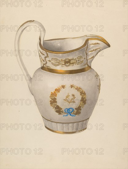 Pitcher, c. 1940.