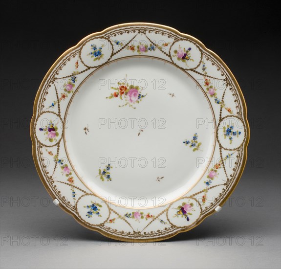 Plate, Nyon, c. 1780. Creator: Unknown.