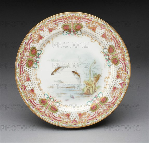 Plate, France, c. 1900. Creator: Théodore Haviland.