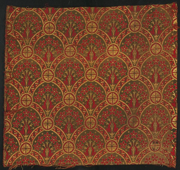 Panel, England, 1871. Creator: James W. & C. Ward.