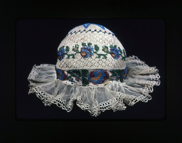 Child's Cap, Europe, 19th century. Creator: Unknown.