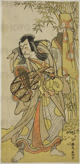 The Actor Ichikawa Danjuro V as Kazusa no Akushichibyoe Kagekiyo Disguised as a Blind..., c1779. Creator: Katsukawa Shunko.