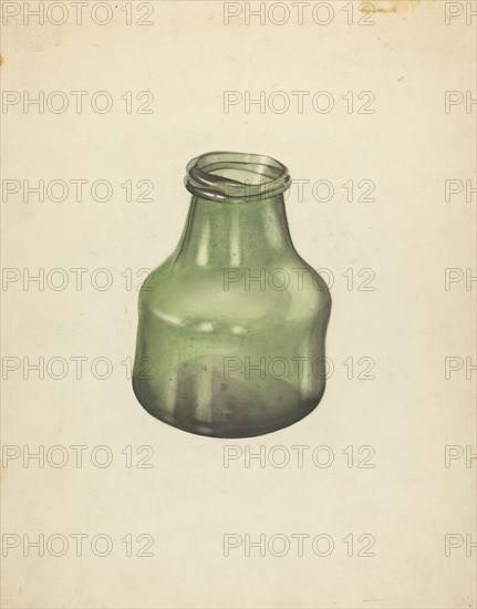 Jar, c. 1940. Creator: Isidore Steinberg.