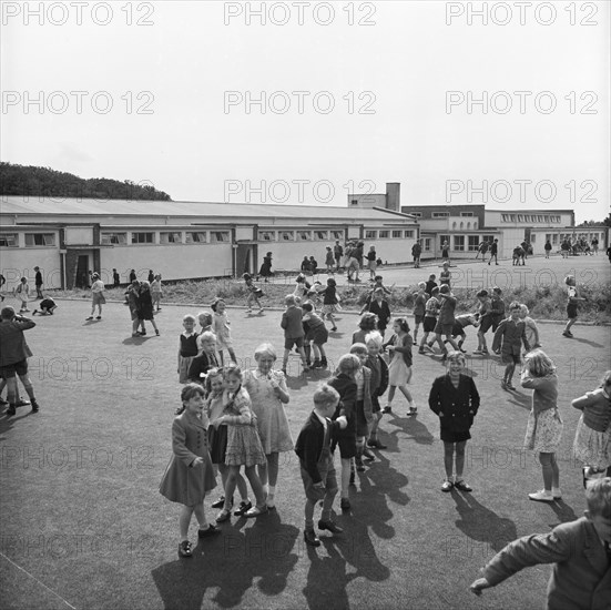Maryport Primary School, Maryport, Allerdale, Cumbria, 03/09/1952. Creator: John Laing plc.