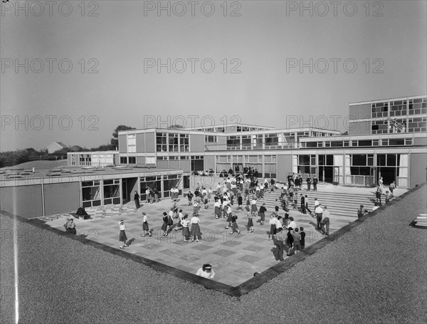 County High School, Gedling Road, Arnold, Gedling, Nottinghamshire, 11/09/1959. Creator: John Laing plc.