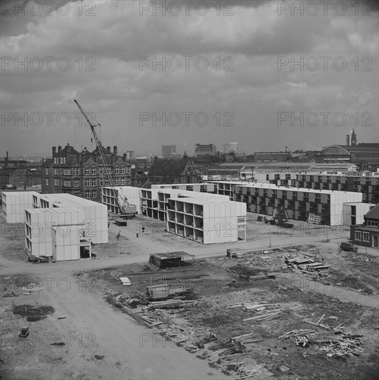 Hulme, Manchester, 04/05/1967. Creator: John Laing plc.