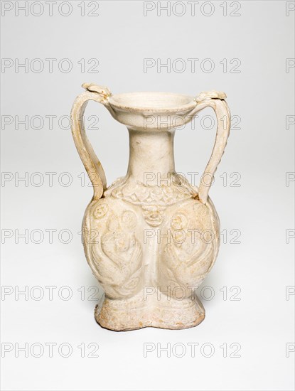 Double-Bodied Amphora Vase, Sui dynasty (581-618).