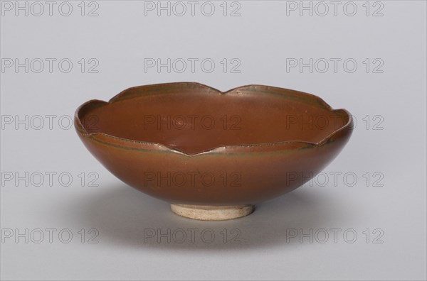 Persimmon Bowl, Northern Song dynasty (960-1127), 11th/12th century.