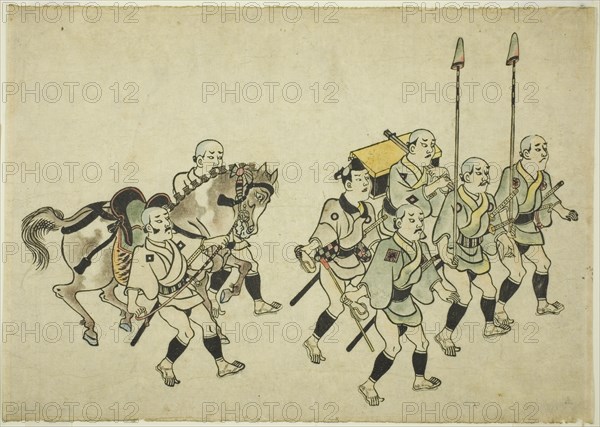 Procession of a Daimyo, c. 1681/84.
