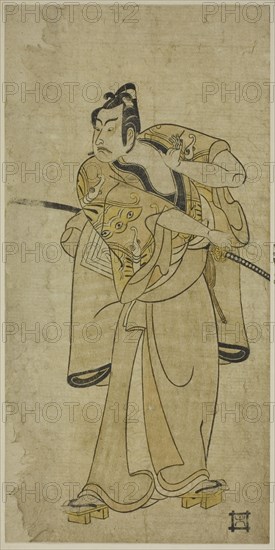 The Actor Ichikawa Yaozo II, late 18th century.
