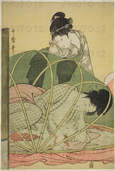 Mosquito Net for a Baby, Japan, c. 1794/95.