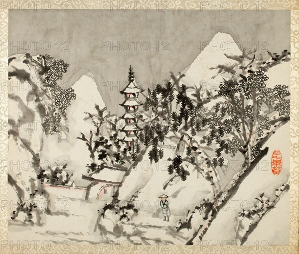 Landscapes for Liu Songfu, Qing dynasty (1644-1911), 1895/96.