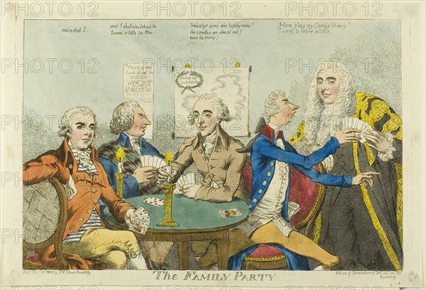 The Family Party, published February 20, 1801.