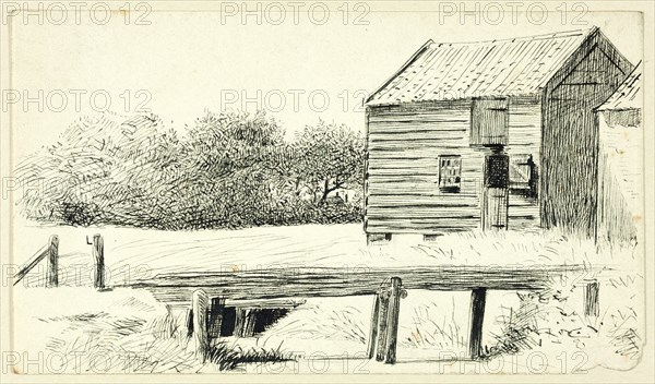 Barn and Bridge, n.d.