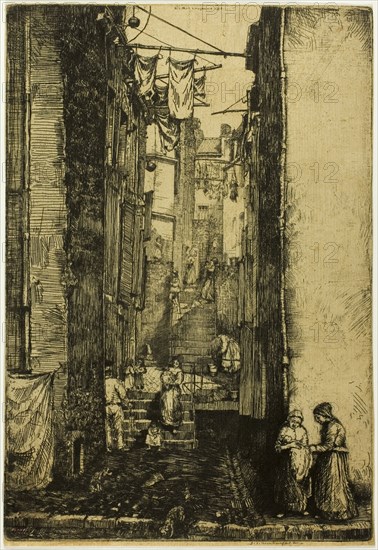 Ruelle du Pêcheur, 1902.