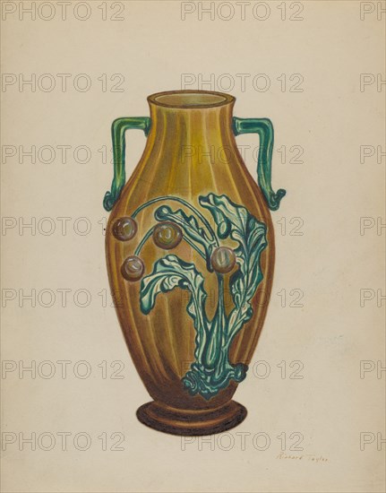 Amber Vase, c. 1937.