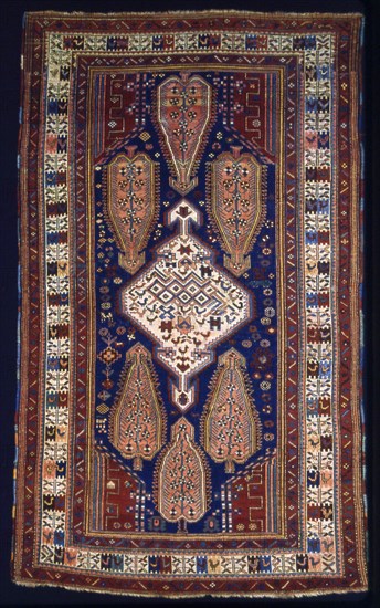 Rug, Caucasus, 1875/1900. Creator: Unknown.