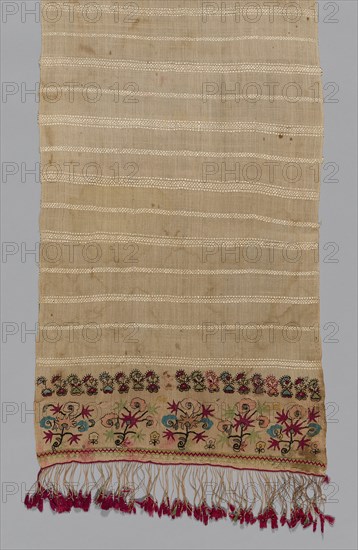 Towel, Mytilene, 18th century. Creator: Unknown.