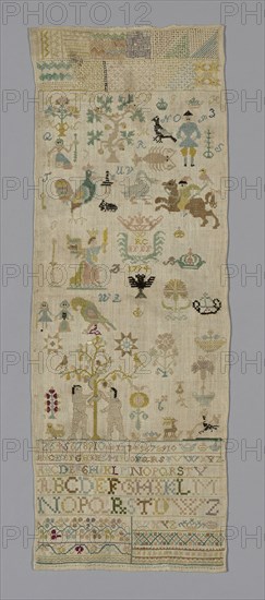 Sampler, Netherlands, 1794. Creator: Unknown.