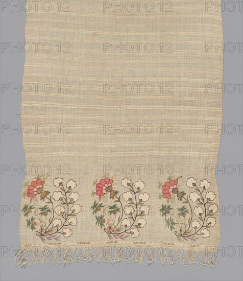 Towel, Turkey, 19th century. Creator: Unknown.